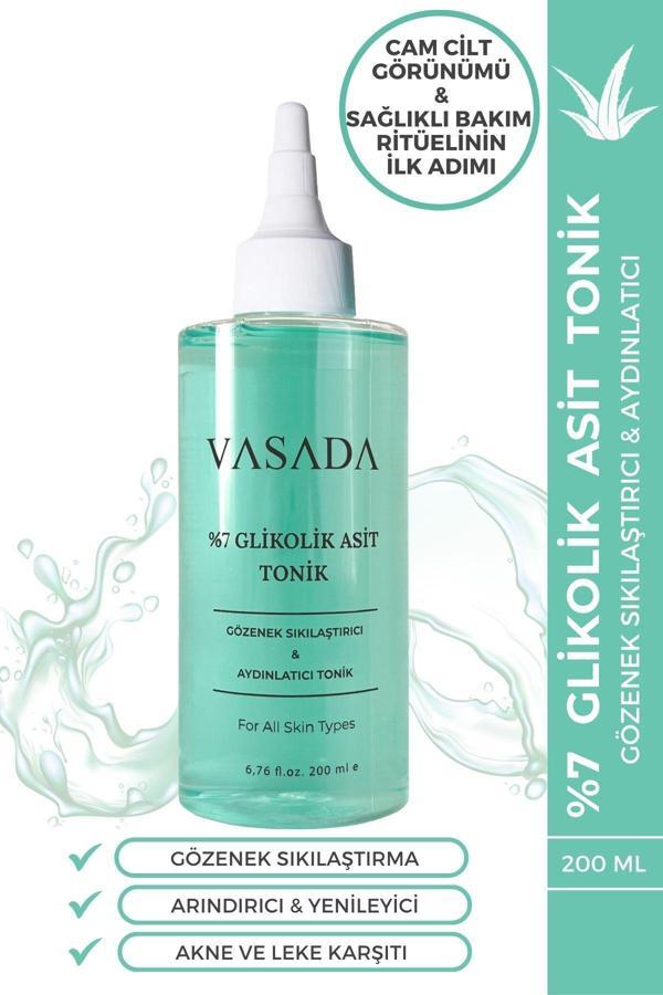 Gözenek Sıkılaştırıcı Ve Aydınlatıcı Glikolik Asit Aha & Bha Tonik 200 Ml - Image 1