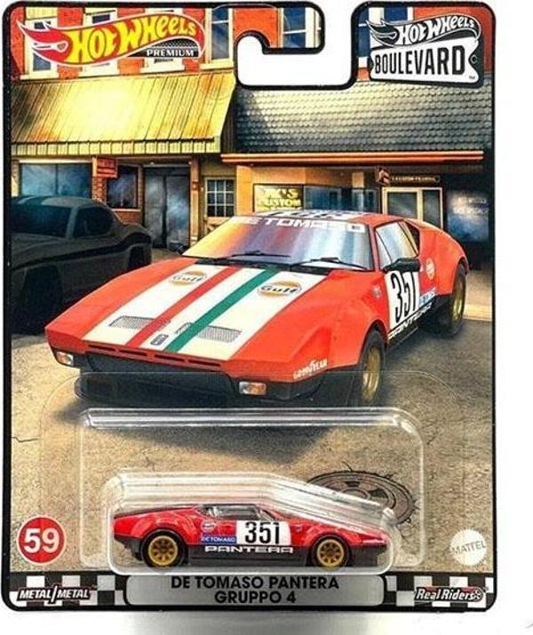 Hot Wheels Premium - De Tomaso Pantera Gruppo 4 - Boulevard (1/64) - Image 1