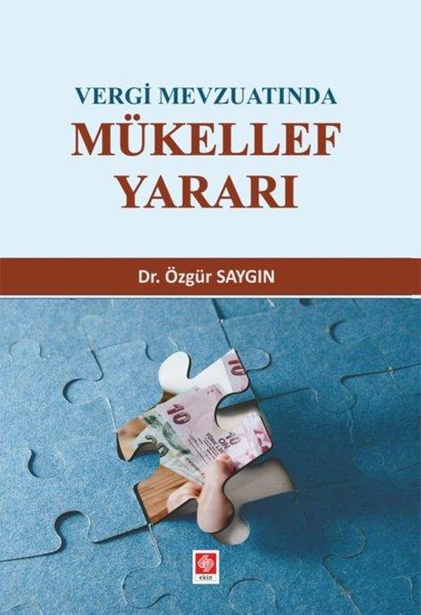 Vergi Mevzuatında Mükellef Yararı - Ekin Basım Yayın - Image 1