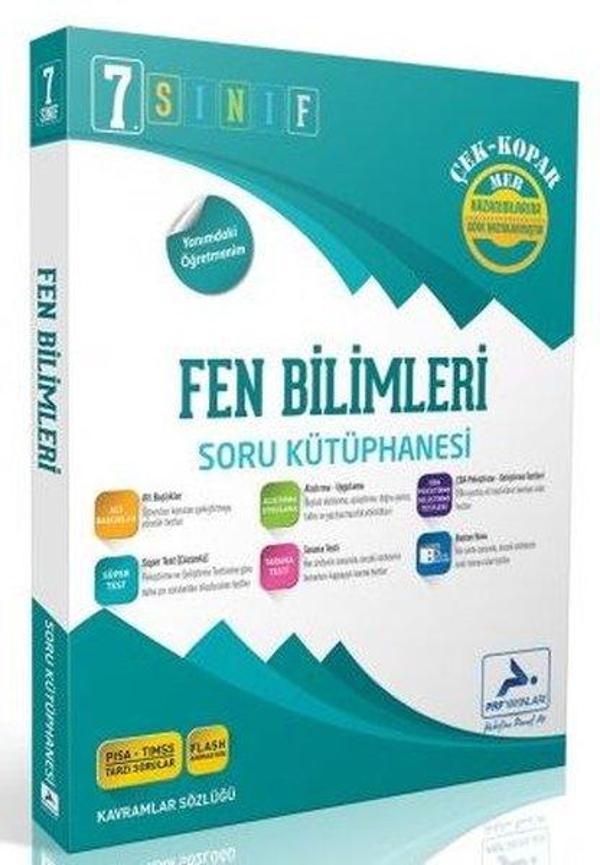 7. Sınıf Fen Bilimleri Soru Kütüphanesi - PRF Paraf Yayınları - Image 1