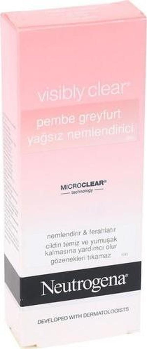 Neutrogena Visibly Clear Pembe Greyfurt Yağsız Nemlendirici 50 Ml - Image 1