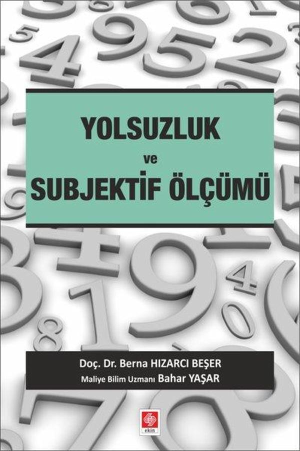 Yolsuzluk ve Subjektif Ölçümü - Ekin Basım Yayın - Image 1
