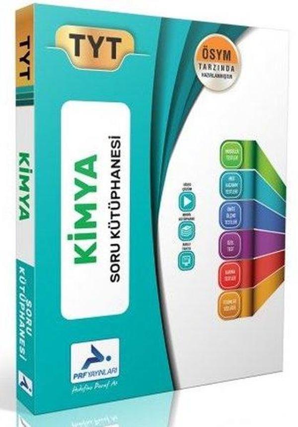 TYT Kimya Soru Kütüphanesi - PRF Paraf Yayınları - Image 1