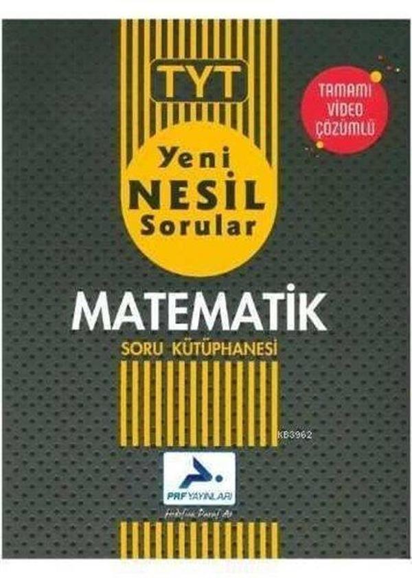 TYT Matematik Tamamı Video Çözümlü Soru Kütüphanesi - PRF Paraf Yayınları - Image 1