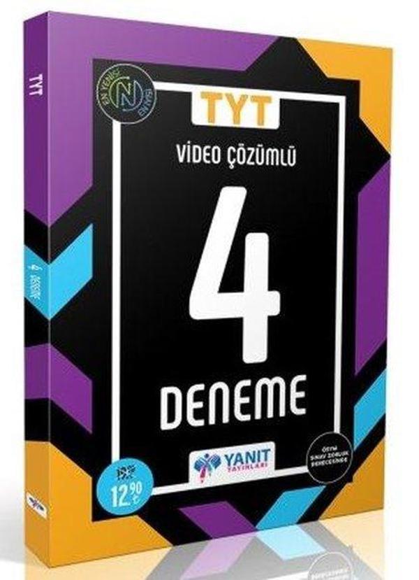 TYT Video Çözümlü 4 Fasikül Deneme - Yanıt Yayınları - Image 1