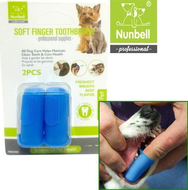 NUNBELL PARMAK DİŞ FIRÇASI 2 Lİ - Image 1