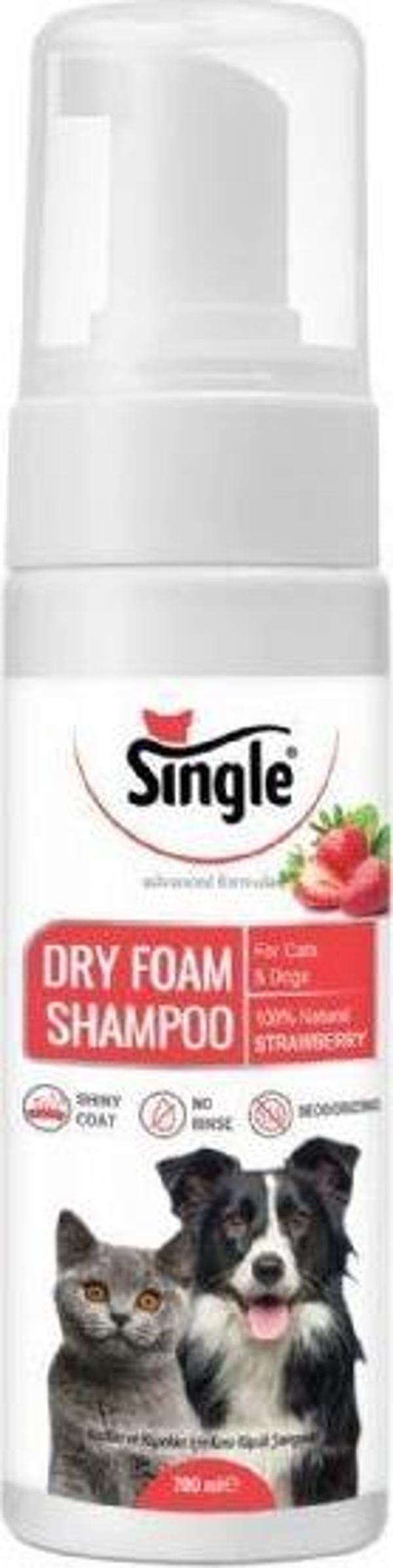 Single Köpük Şampuan Çilek 200 ml - Image 1