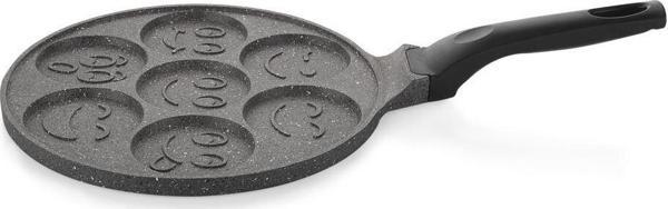 Schafer Granit Pankek Tavası 26 CM Emojili Pankek Tavası - Image 1