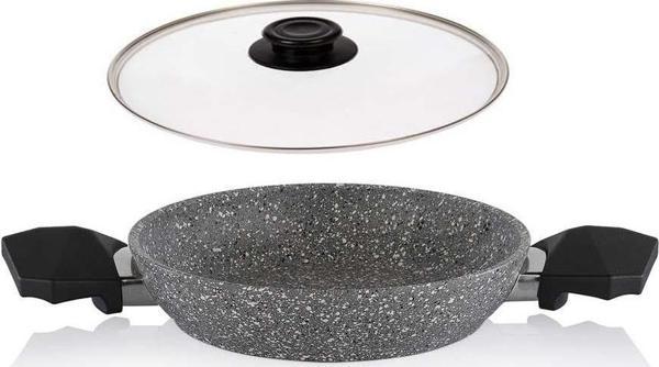 Schafer Granit Sahan 22 CM Cam Kapaklı - Image 1