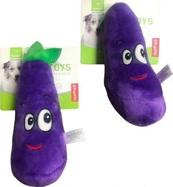 Nunbell Peluş Köpek Oyuncagı Patlıcan - Image 1