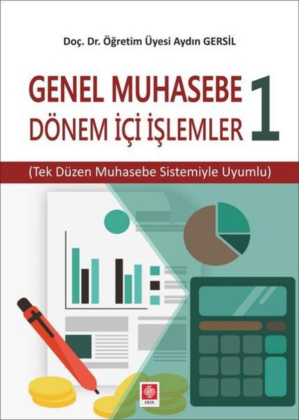 Genel Muhasebe 1 Dönem içi İşlemler - Ekin Basım Yayın - Image 1