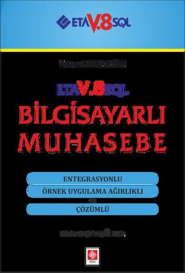 ETA V.8 SQL Bilgisayarlı Muhasebe - Ekin Basım Yayın - Image 1