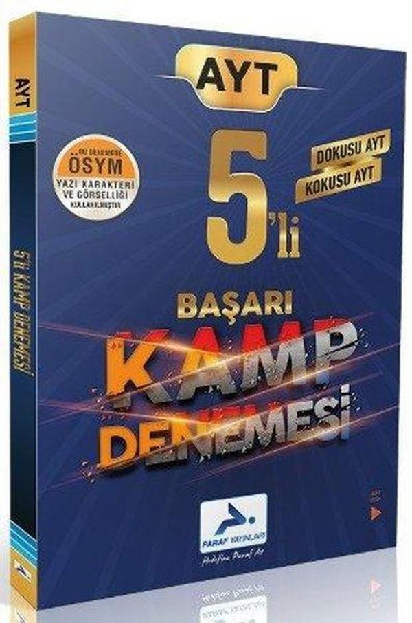 AYT Dokusu Kokusu AYT Başarı 5'li Kamp Denemesi - PRF Paraf Yayınları - Image 1