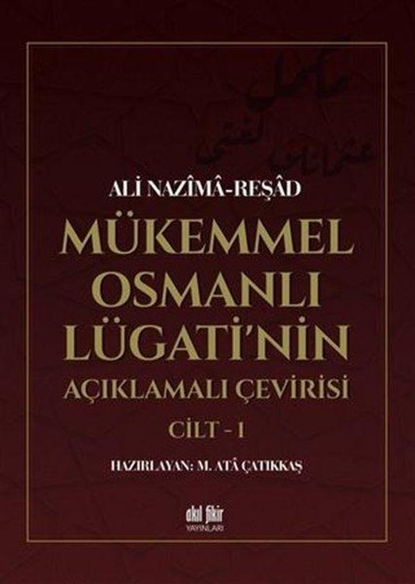 Mükemmel Osmanlı Lügati'nin Açıklama Çevirisi Seti - 2 Kitap Takım - Akıl Fikir Yayınları - Image 1