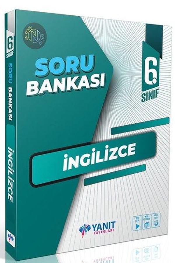 6.Sınıf İngilizce Soru Bankası - Yanıt Yayınları - Image 1