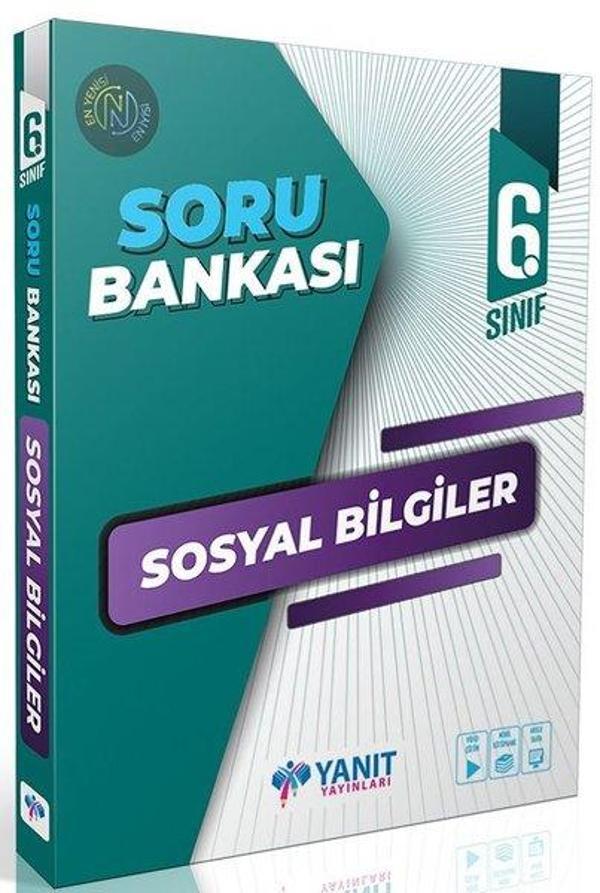 6.Sınıf Sosyal Bilgiler Soru Bankası - Yanıt Yayınları - Image 1