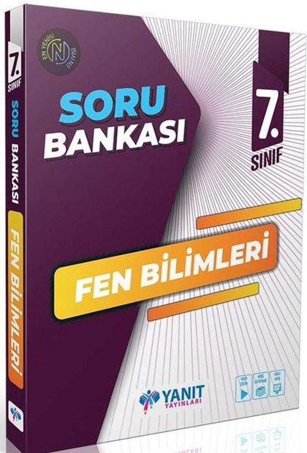 7.Sınıf Fen Bilimleri Soru Bankası - Yanıt Yayınları - Image 1