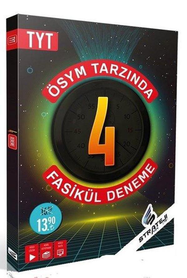 TYT 4 Fasikül Deneme Video Çözümlü - Strateji Yayınları - Image 1