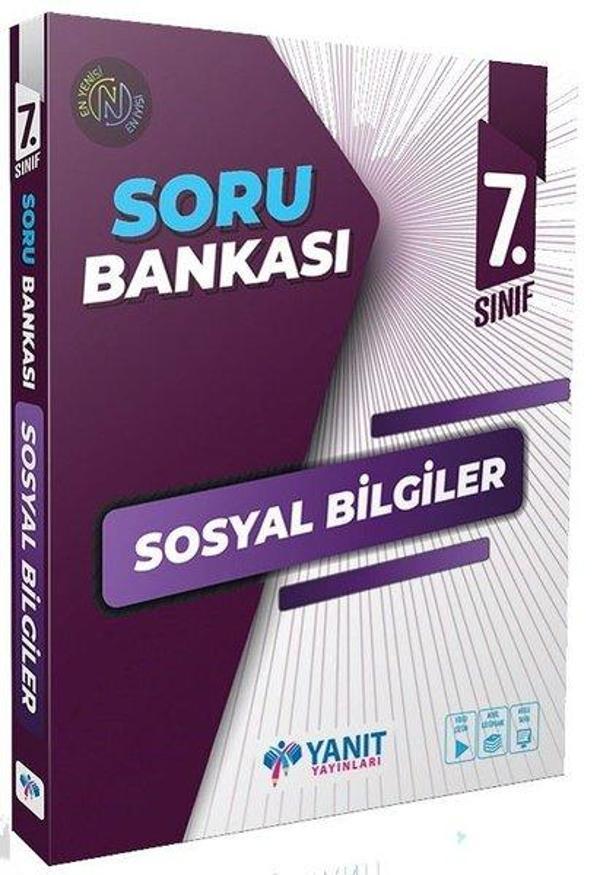 7.Sınıf Sosyal Bilgiler Soru Bankası - Yanıt Yayınları - Image 1