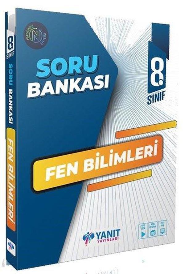 8.Sınıf Fen Bilimleri Soru Bankası - Yanıt Yayınları - Image 1