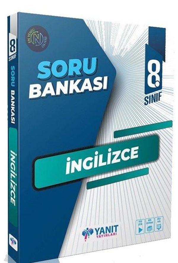 8.Sınıf İngilizce Soru Bankası - Yanıt Yayınları - Image 1