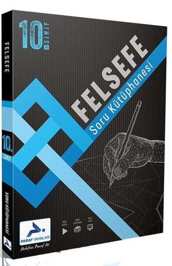 10.Sınıf Felsefe Soru Kütüphanesi - PRF Paraf Yayınları - Image 1