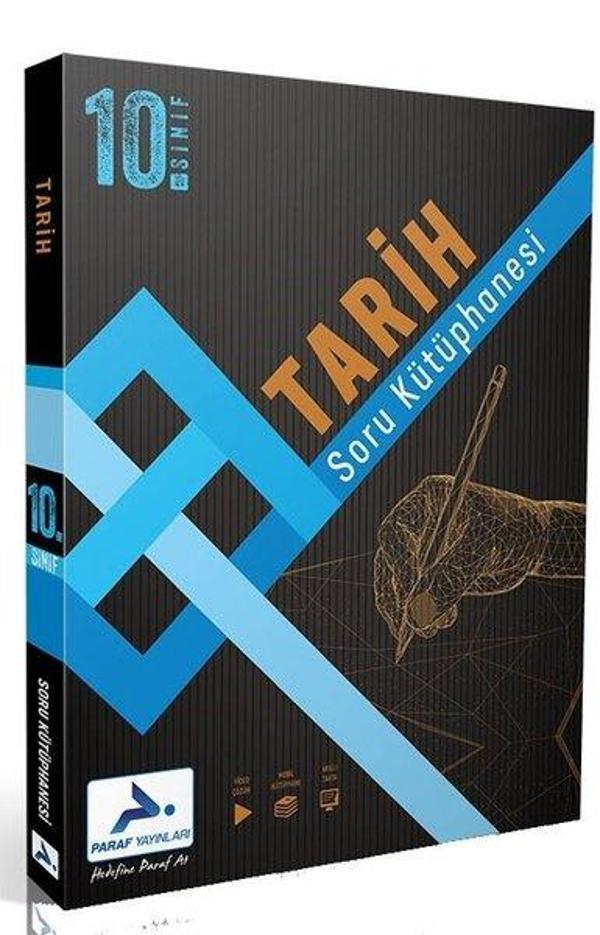 10.Sınıf Tarih Soru Kütüphanesi - PRF Paraf Yayınları - Image 1