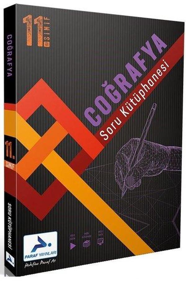 11.Sınıf Coğrafya Soru Kütüphanesi - PRF Paraf Yayınları - Image 1