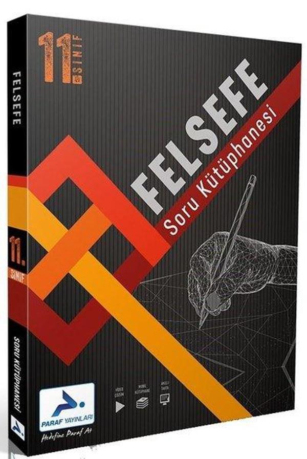 11.Sınıf Felsefe Soru Kütüphanesi - PRF Paraf Yayınları - Image 1