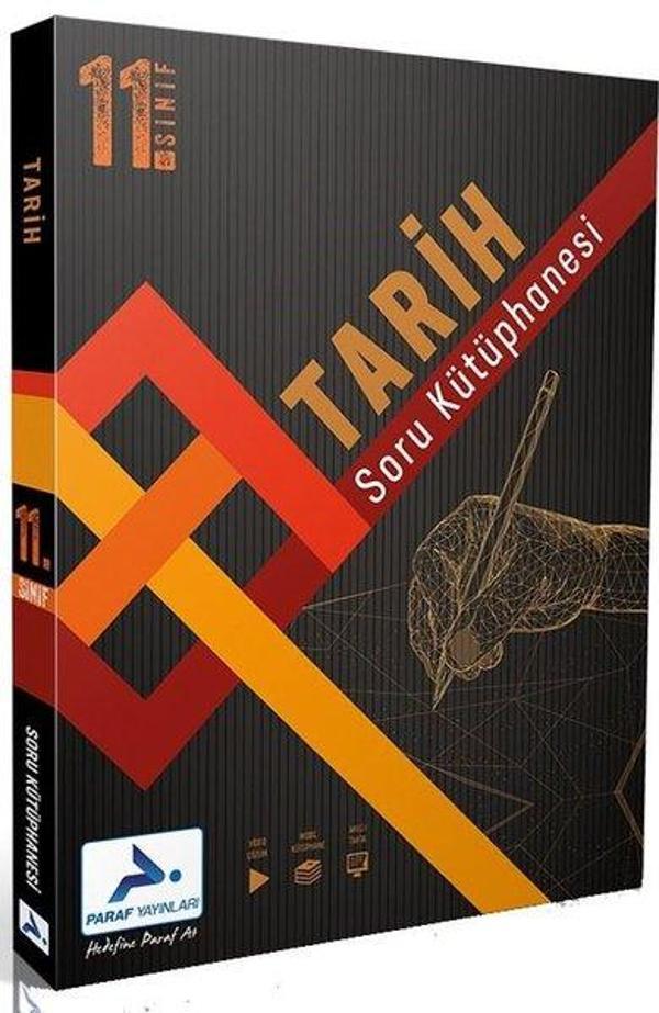 11.Sınıf Tarih Soru Kütüphanesi - PRF Paraf Yayınları - Image 1
