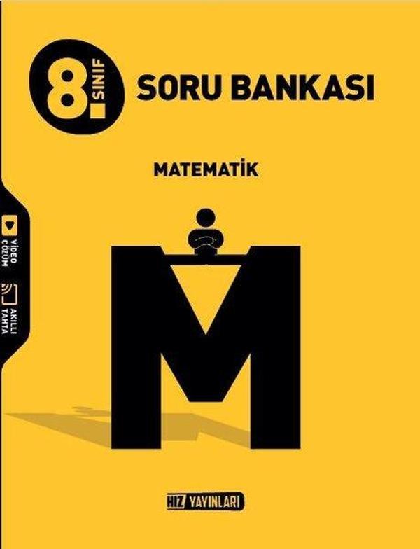 8.Sınıf Matematik Soru Bankası - Hız Yayınları - Image 1