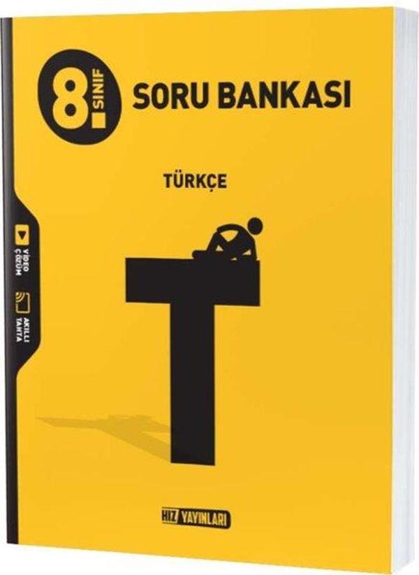 8.Sınıf Türkçe Soru Bankası - Hız Yayınları - Image 1