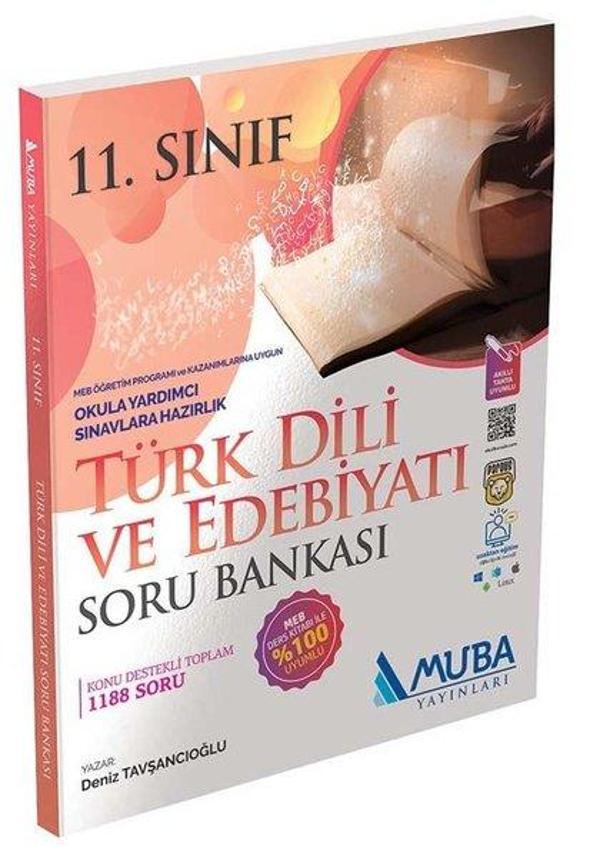 2022 11.Sınıf Türk Dili ve Edebiyatı Soru Bankası - Muba Yayınları - Image 1
