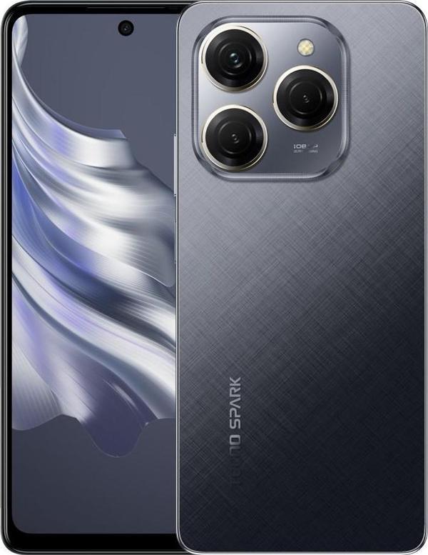 Tecno Spark 20 Pro 256 GB 12 GB Ram Siyah (Tecno Türkiye Garantili) - Image 1