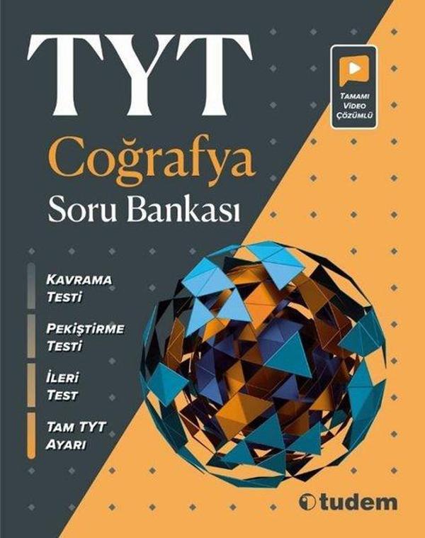 TYT Coğrafya Soru Bankası - Tudem Yayınları - Ders Kitapları - Image 1