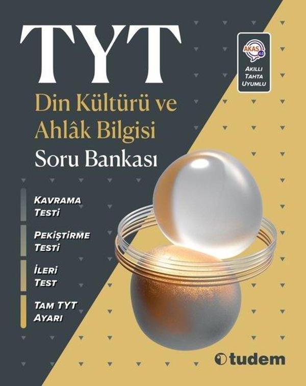 TYT Din Kültürü Ve Ahlak Bilgisi Soru Bankası - Tudem Yayınları - Ders Kitapları - Image 1