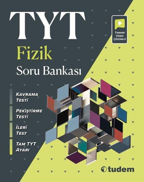 TYT Fizik Soru Bankası - Tudem Yayınları - Ders Kitapları - Image 1
