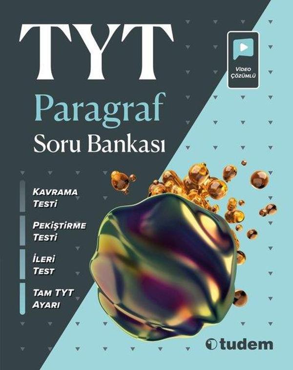 TYT Paragraf Soru Bankası - Tudem Yayınları - Ders Kitapları - Image 1