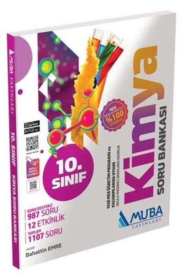2022 10.Sınıf Kimya Soru Bankası - Muba Yayınları - Image 1