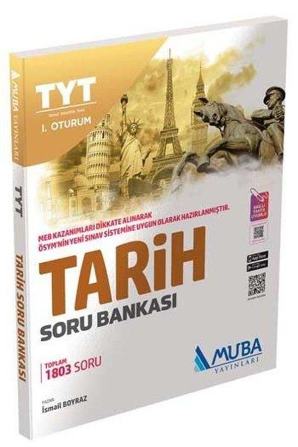 2022 TYT Tarih Soru Bankası - Muba Yayınları - Image 1