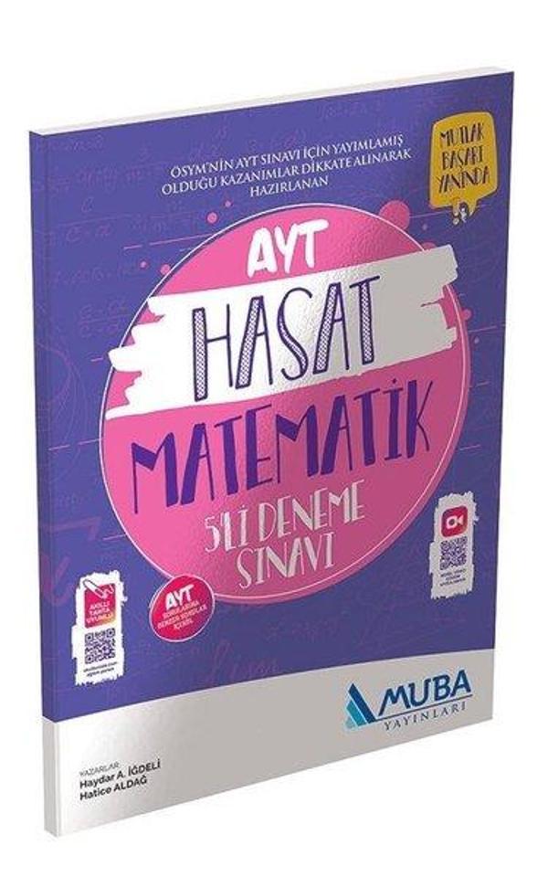 2022 AYT Mutlak Başarı Matematik Hasat 5'li Deneme Sınavı - Muba Yayınları - Image 1