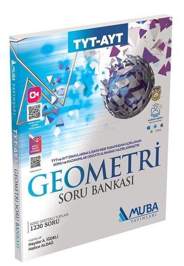 2022 TYT - AYT Geometri Soru Bankası - Muba Yayınları - Image 1