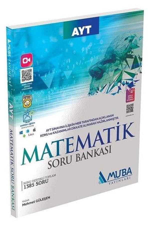 2022 AYT Matematik Soru Bankası - Muba Yayınları - Image 1