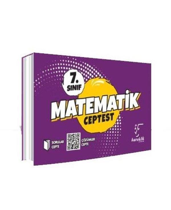 7.Sınıf Matematik Ceptest - Karekök Eğitim Yayınları - Image 1