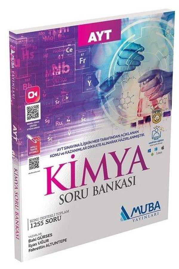 2022 AYT Kimya Soru Bankası - Muba Yayınları - Image 1