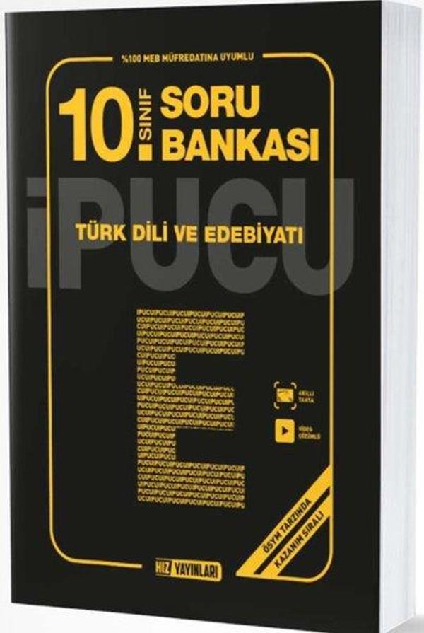 10.Sınıf Türk Dili Ve Edebiyatı İpucu Soru Bankası - Hız Yayınları - Image 1