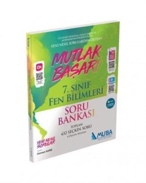 2022 7.Sınıf Mutlak Başarı Fen Bilimleri Soru Bankası - Muba Yayınları - Image 1