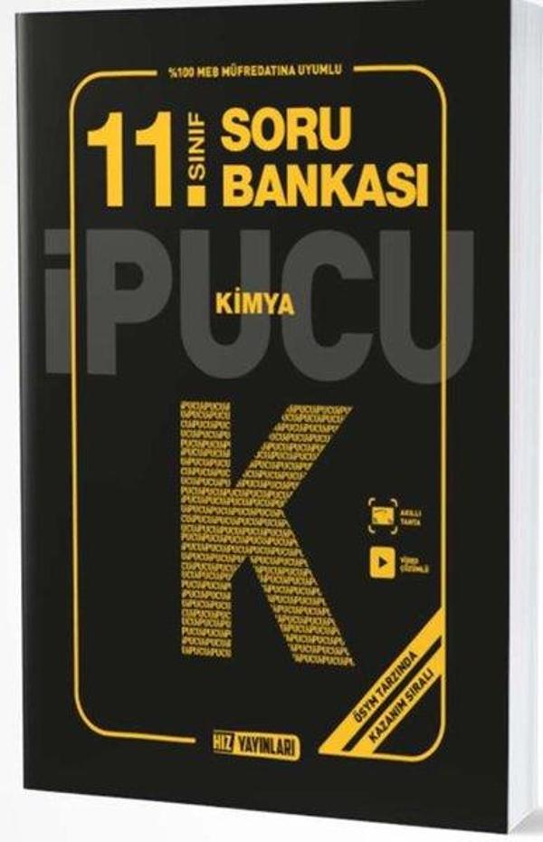 11.Sınıf Kimya İpucu Soru Bankası - Hız Yayınları - Image 1