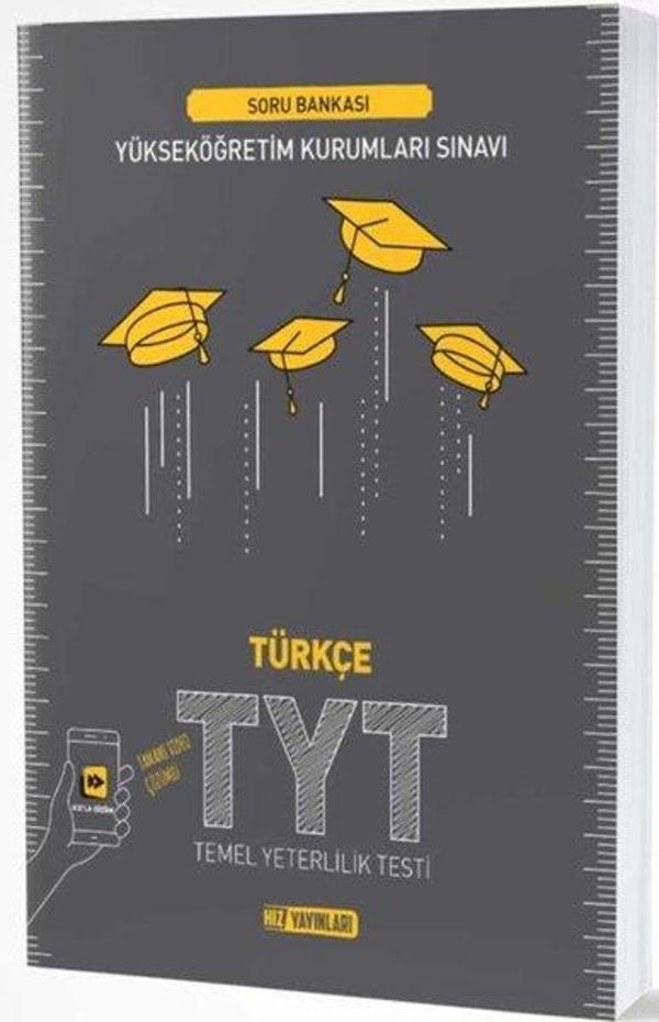 TYT Kitapları Türkçe  Soru Bankası - Hız Yayınları - Image 1