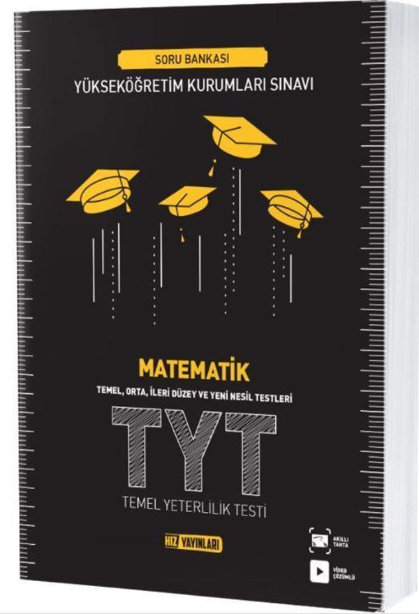 TYT Kitapları Matematik  Soru Bankası - Hız Yayınları - Image 1